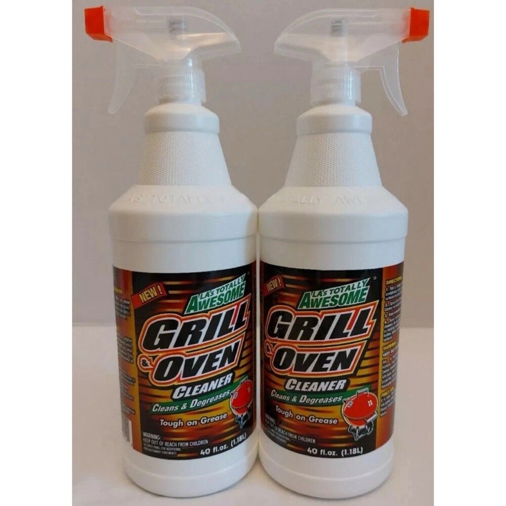 4 X LA's Totally Awesome Grill and Oven Cleaner- 40 Oz